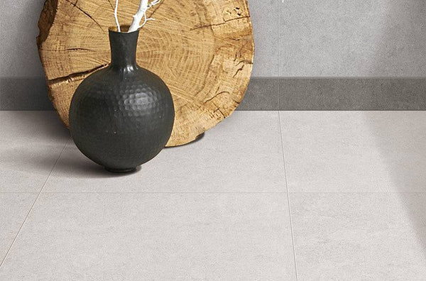 Allure Concrete Cream Porcelain - Stone and Tile Projects