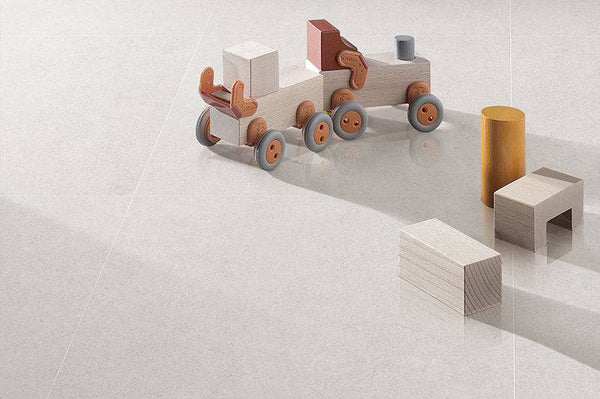 Allure Concrete Cream Porcelain - Stone and Tile Projects