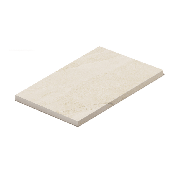 Almeria Travertine Bianco Porcelain - Stone and Tile Projects
