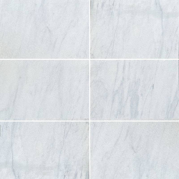 Athena Blanco SandBlasted Marble - Stone and Tile Projects