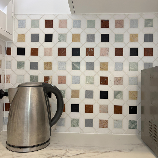 Barcelona Marble Mosaic - Stone and Tile Projects