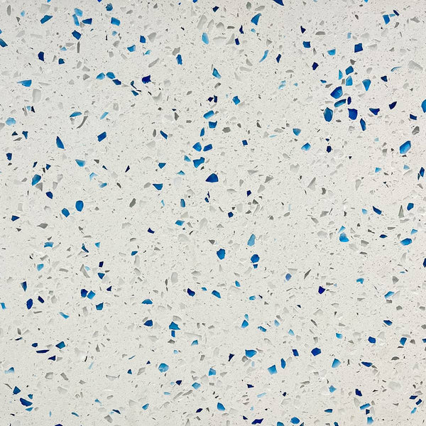 Bianco Sapphire Terrazzo STP 39 - Stone and Tile Projects