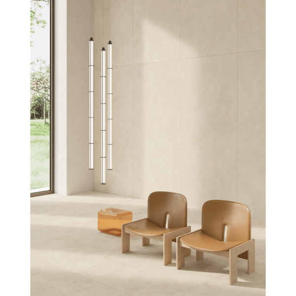 Biella Bianco Concrete Italian Porcelain - Stone and Tile Projects