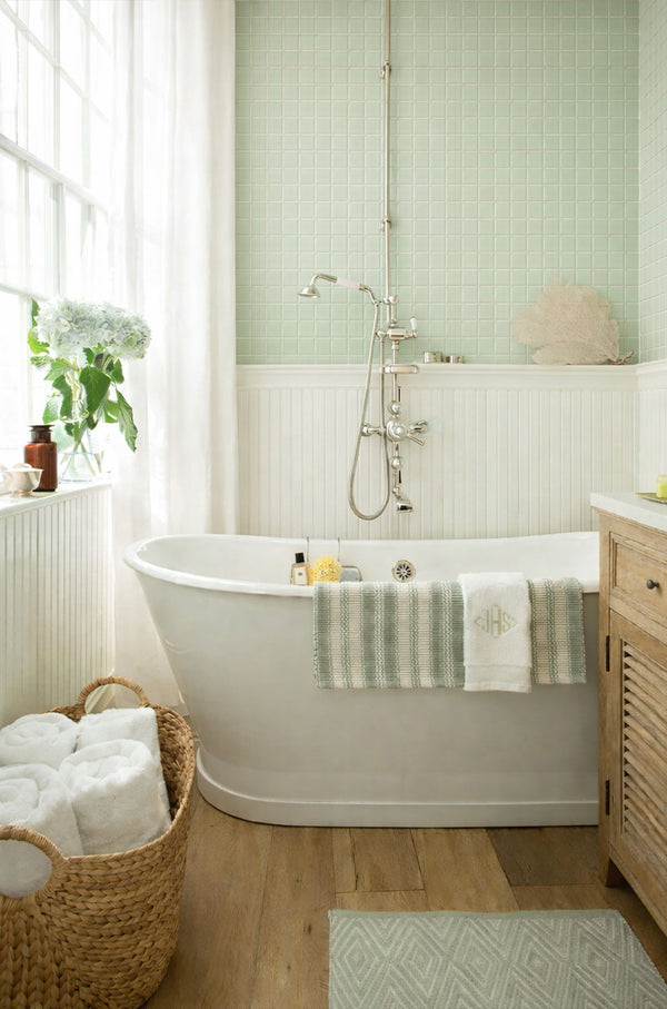 Cagliari Mint Full Bodied Porcelain Mosaic - Stone and Tile Projects