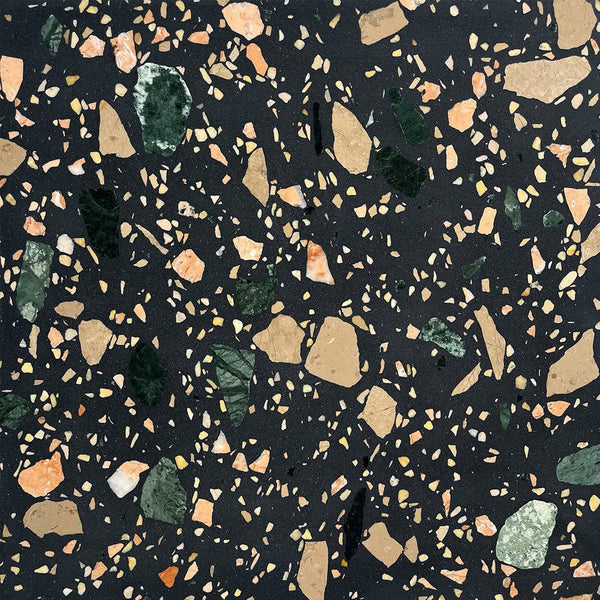 Carbon Rojo Coarse Grain Terrazzo STP-20 - Stone and Tile Projects