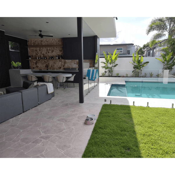 Classic Tumbled Travertine Tile - Stone and Tile Projects