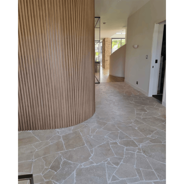 Classic Tumbled Travertine Tile - Stone and Tile Projects