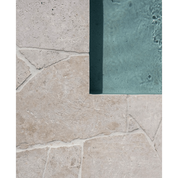 Classic Tumbled Travertine Tile - Stone and Tile Projects