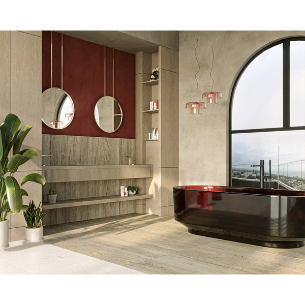 Classic Vein Cut Travertine Tile - Stone and Tile Projects