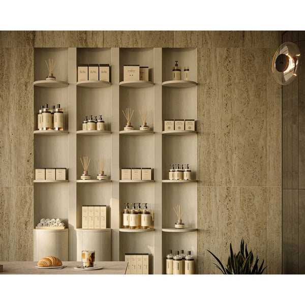 Classic Vein Cut Travertine Tile - Stone and Tile Projects