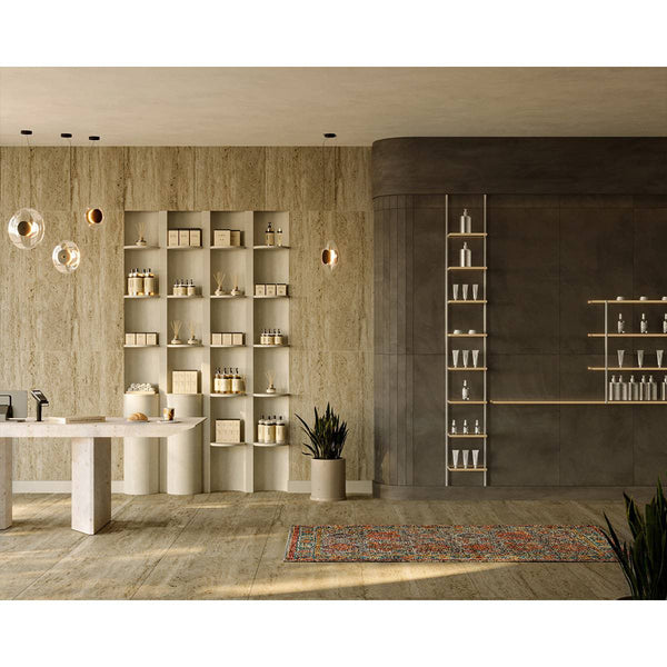 Classic Vein Cut Travertine Tile - Stone and Tile Projects