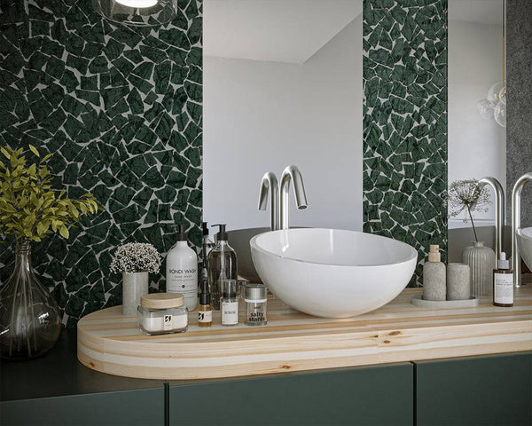 Cradle Forest Marble Mosaic - Stone and Tile Projects