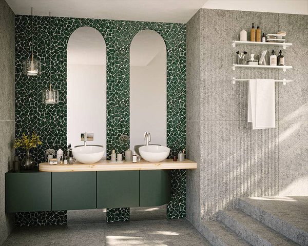 Cradle Forest Marble Mosaic - Stone and Tile Projects