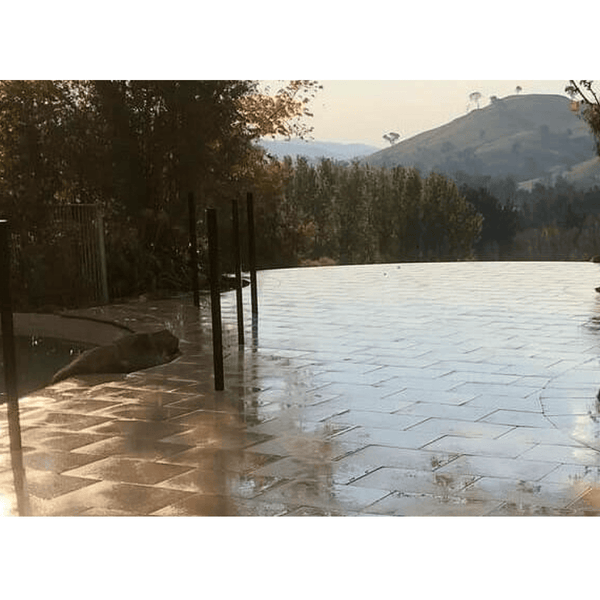 Crema Earth Tumbled and Acid-Washed Limestone - Stone and Tile Projects