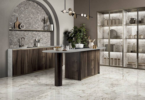 Gem Howlite Italian Porcelain - Stone and Tile Projects
