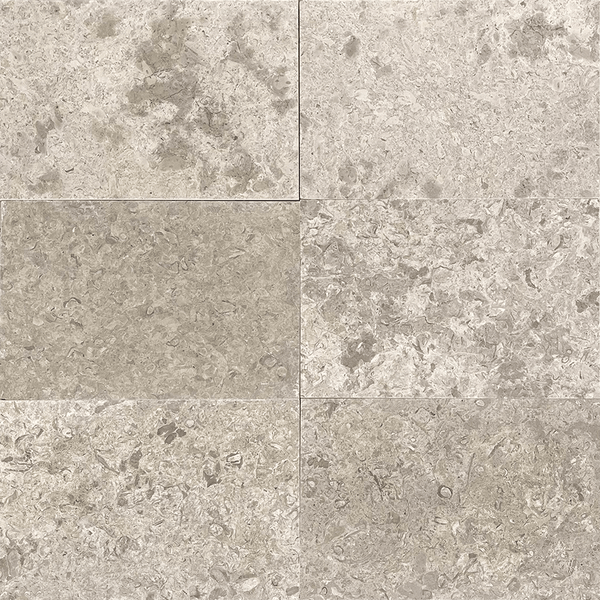 Grigio Fossil Honed Limestone - Stone and Tile Projects