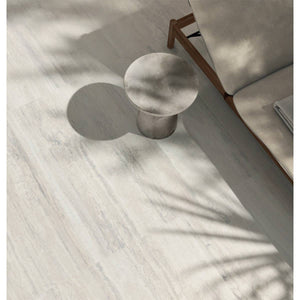 Calico White Travertine Veincut Porcelain - Stone and Tile Projects