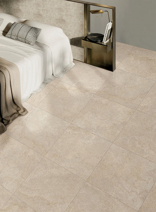 Kashan Limestone Clay Porcelain - Stone and Tile Projects