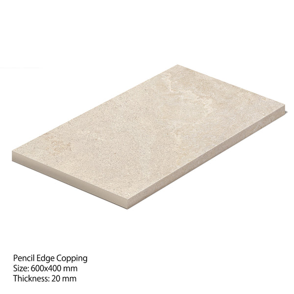 Kashan Limestone Clay Porcelain - Stone and Tile Projects