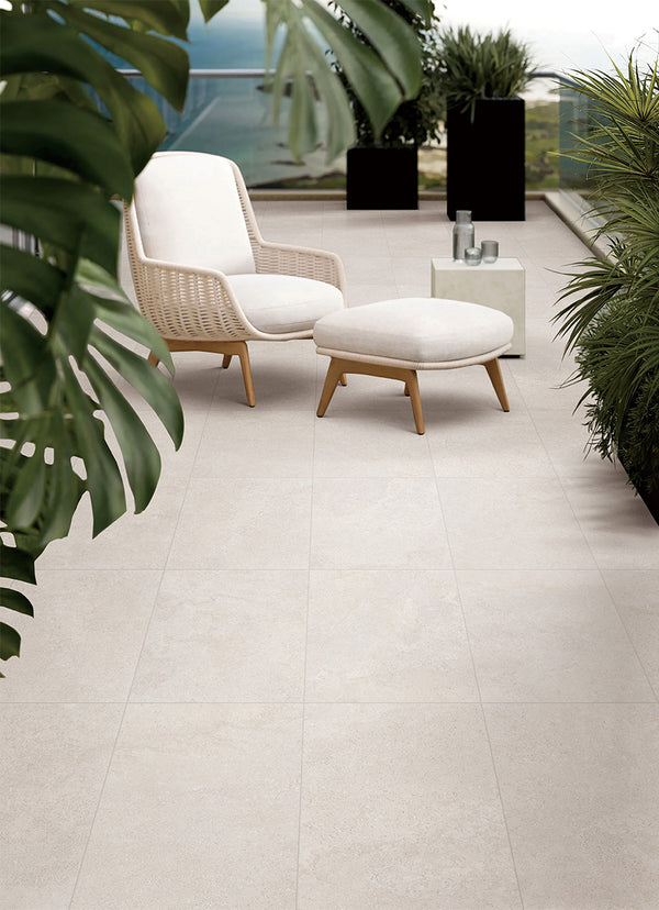 Kashan Limestone Gypsum Porcelain - Stone and Tile Projects