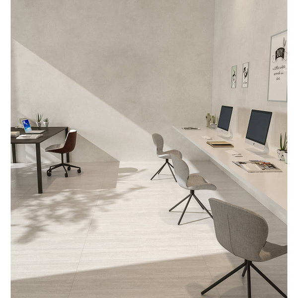 La Spezia Bianco Travertine Veincut Porcelain - Stone and Tile Projects