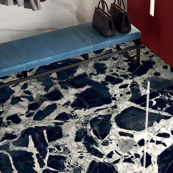 Marvel Panda Luxe Italian Porcelain - Stone and Tile Projects