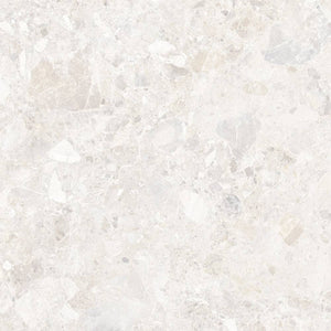 Navarre Bianco Terrazzo Porcelain - Stone and Tile Projects