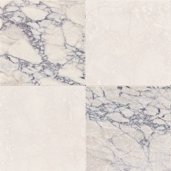 Nebula Checkerboard Tumbled Marble - Stone and Tile Projects