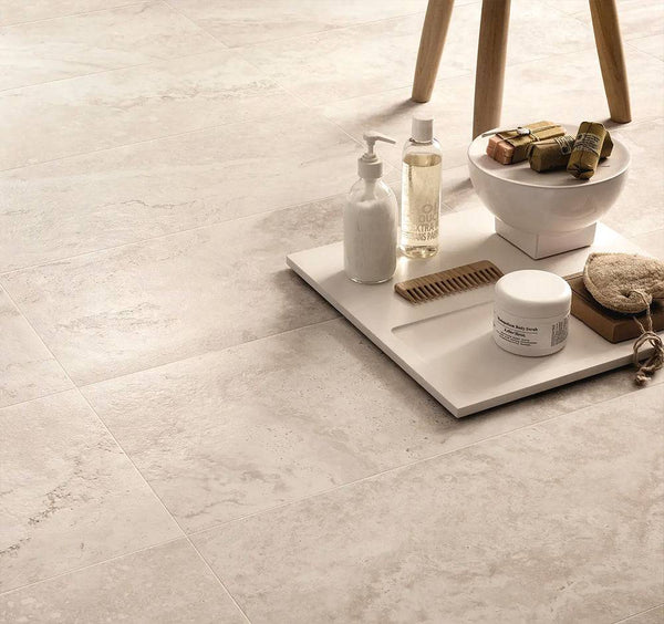 Pescara Travertine Bone Italian Porcelain - Stone and Tile Projects