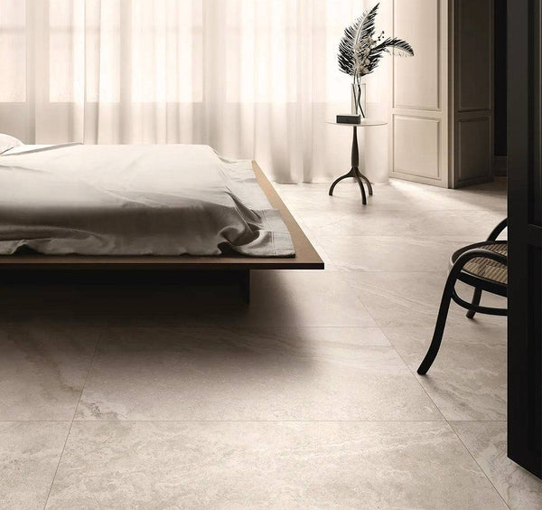 Pescara Travertine Bone Italian Porcelain - Stone and Tile Projects
