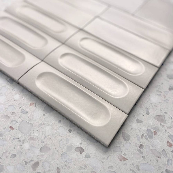 Portofino Nude White Italian Porcelain - Stone and Tile Projects