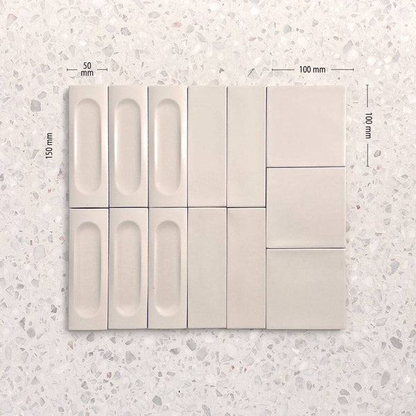 Portofino Nude White Italian Porcelain - Stone and Tile Projects