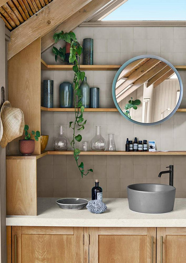 Portofino Nude White Italian Porcelain - Stone and Tile Projects