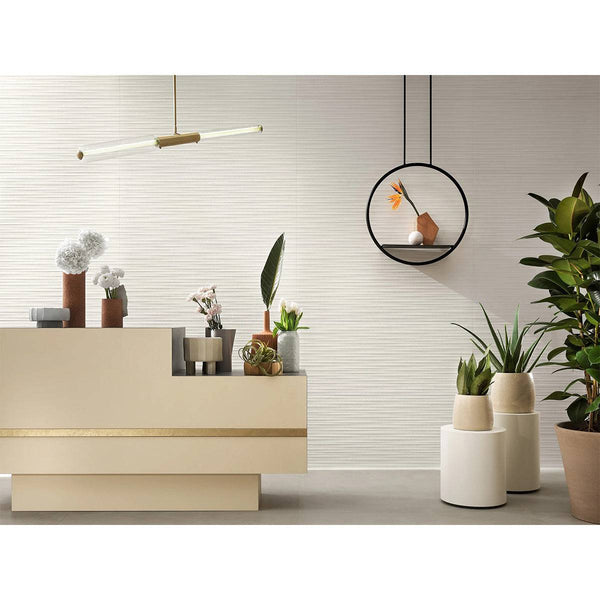 3D Malta Bianco Craft Italian Ceramic - Stone and Tile Projects