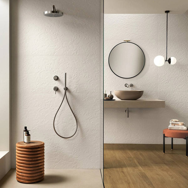 3D Malta Bianco Craft Italian Ceramic - Stone and Tile Projects