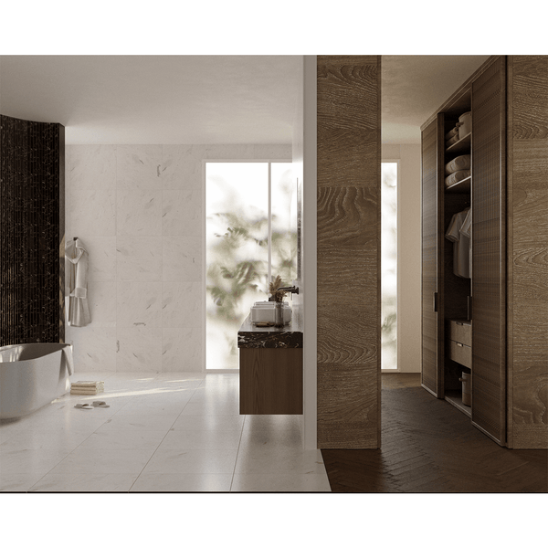 Santorini Bianco Marble - Stone and Tile Projects
