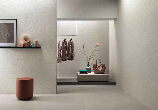 Serene Bianco 3D Craft Italian Ceramic - Stone and Tile Projects