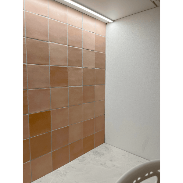 Moroccan Pink Mix Ceramic - Stone and Tile Projects