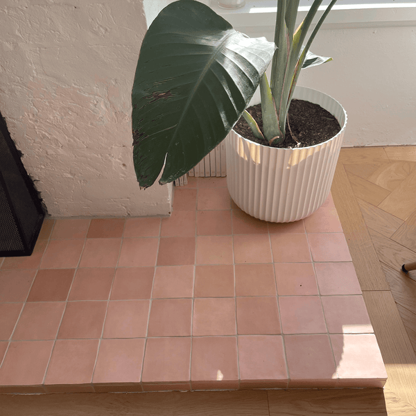 Moroccan Pink Mix Ceramic - Stone and Tile Projects