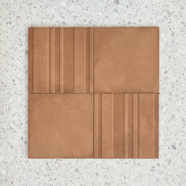 Solterra Cotto Square Porcelain 200x200 - Stone and Tile Projects