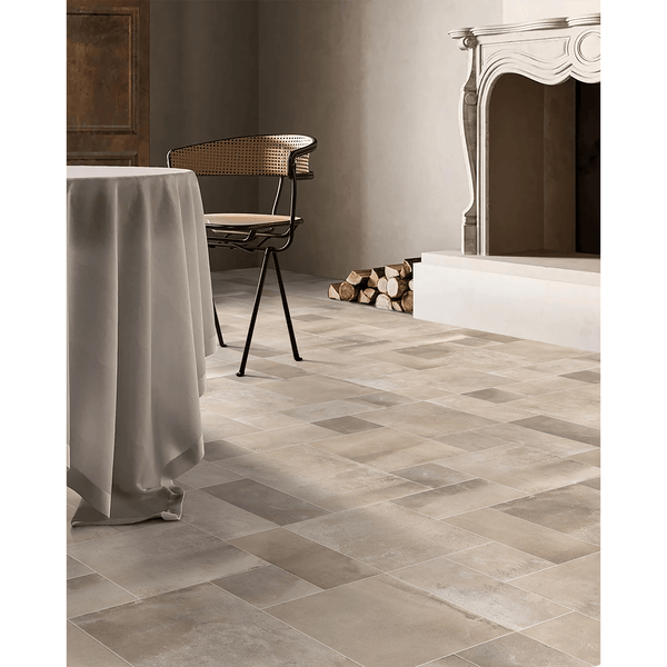 Terracotta Sand Glazed Porcelain - Stone and Tile Projects