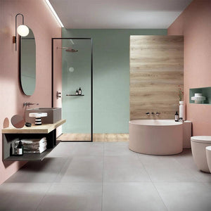 Textured Rossa Wallpaper Italian Ceramic - Stone and Tile Projects