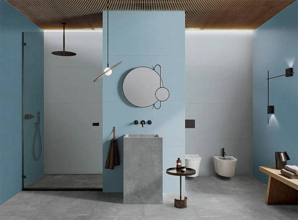 Textured Sky Wallpaper Italian Ceramic - Stone and Tile Projects