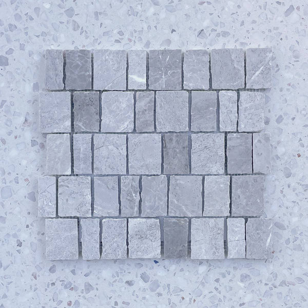 Tundra Grigio Scarpa Marble Mosaic - Stone and Tile Projects