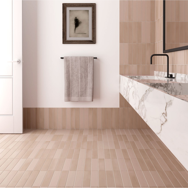 Valley Taupe Subway Porcelain - Stone and Tile Projects