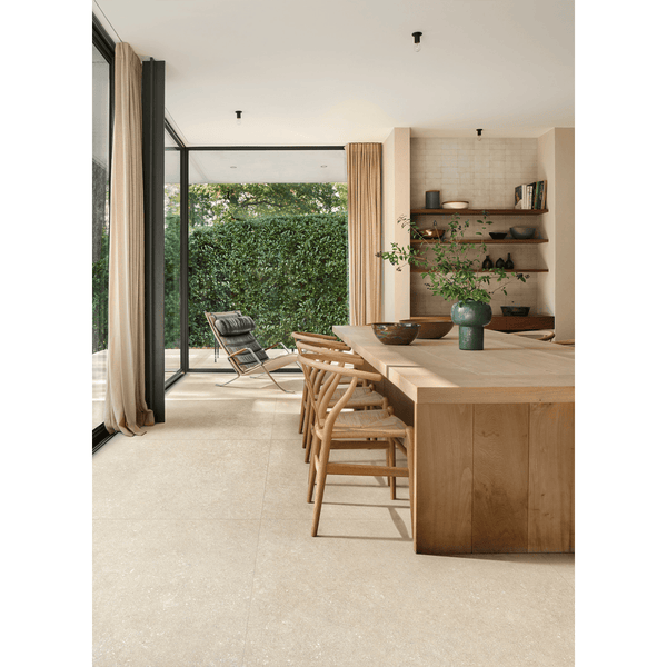 Violina Ivory Italian Porcelain - Stone and Tile Projects