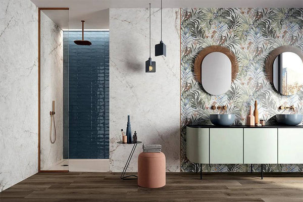 Wallpaper Pattern A Italian Ceramic - Stone and Tile Projects
