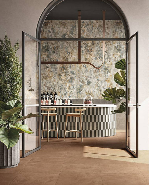 Wallpaper Pattern G Italian Porcelain - Stone and Tile Projects
