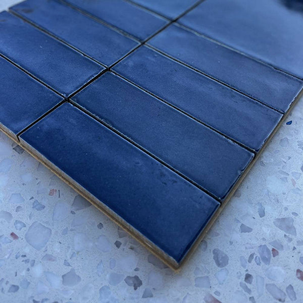 Zellige Kasbah Blue Porcelain - Stone and Tile Projects
