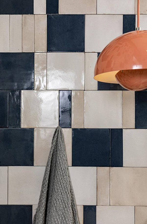 Zellige Kasbah Blue Porcelain - Stone and Tile Projects
